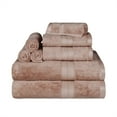 thumbnail image 1 of Bamboo Towel Sets, 13" x 13", 16" x 30", 30" x 54", Sand by Blue Nile Mills, 1 of 5