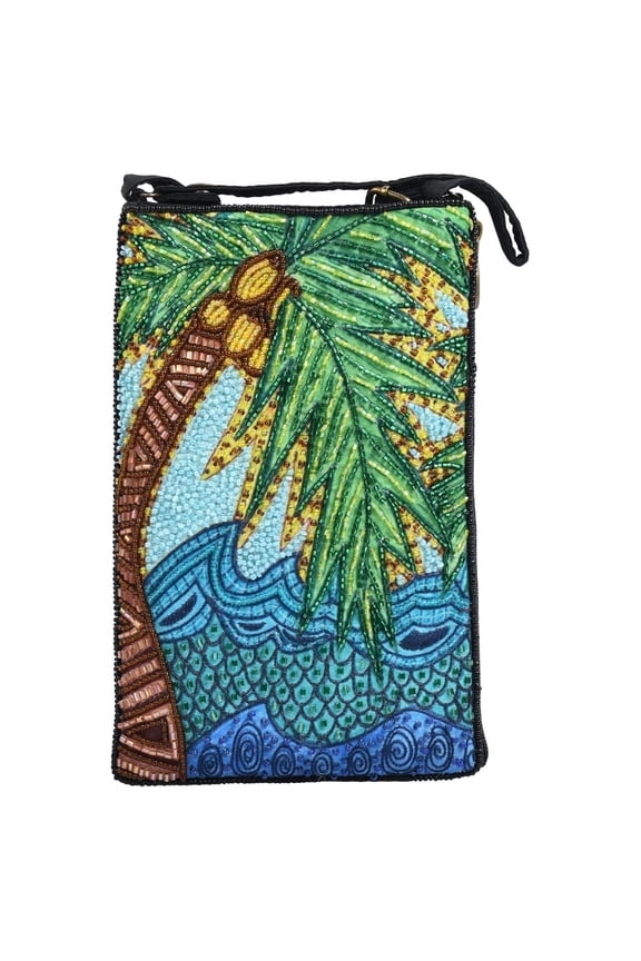 Bamboo Trading Club Bag Palm by Sarah Walters, Women Fashion Bags