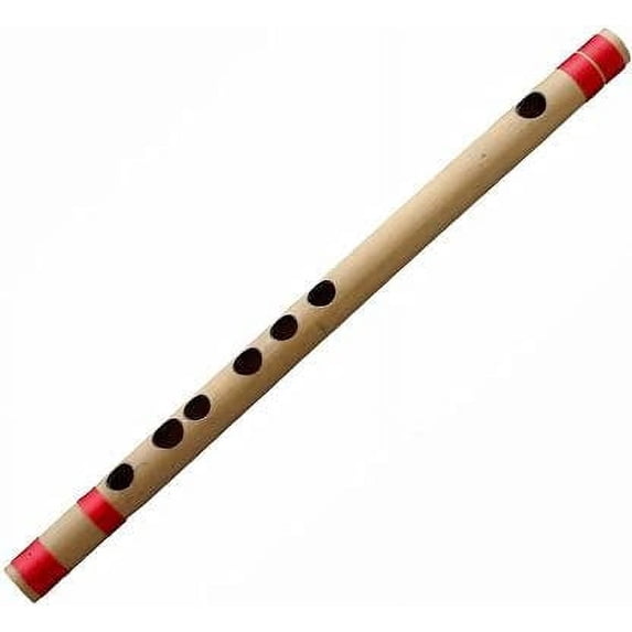 Bamboo Transverse Flute Indian Bansuri F Tune Indian Musical Instrument ...