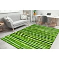 thumbnail image 1 of Bamboo Tree Rug, Green Rug, Nature Plant Rug, View Rugs, Nursery Rug, Housewarming Gift, Personalized Gifts, Gift For The Home, Door Mat, 3.3'x6.5' - 100x200 cm, 1 of 5