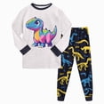 thumbnail image 1 of Bamboo Viscose Toddler Pajamas Boys Girls Baby Pjs Sets Kids Snug fit Long-Sleeve Sleepwear 6-12 Months 12-24 Months 2t 3t 4t 5t 6t 7t 8t 9t Children(Light Gray,5-6 Years), 1 of 5