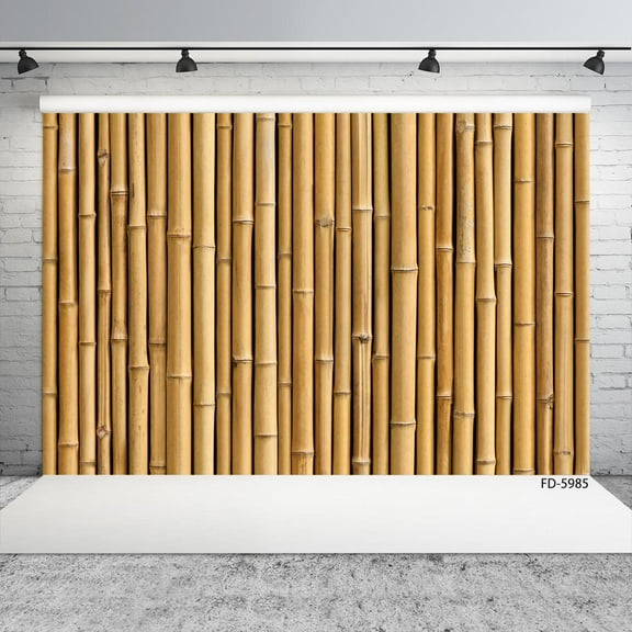 Bamboo Wall r Photography Background Vinyl Cloth Backdrop Photo Studio Children Baby Pets Portrait Toy Photocall Photoshoot