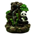 thumbnail image 1 of Bamboo Waterfall Panda Back Flow Incense Burner - 5.25"x5", 1 of 4