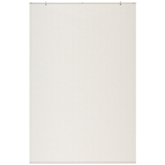 Red Lantern Bamboo Window Shade Blind - White 48" W