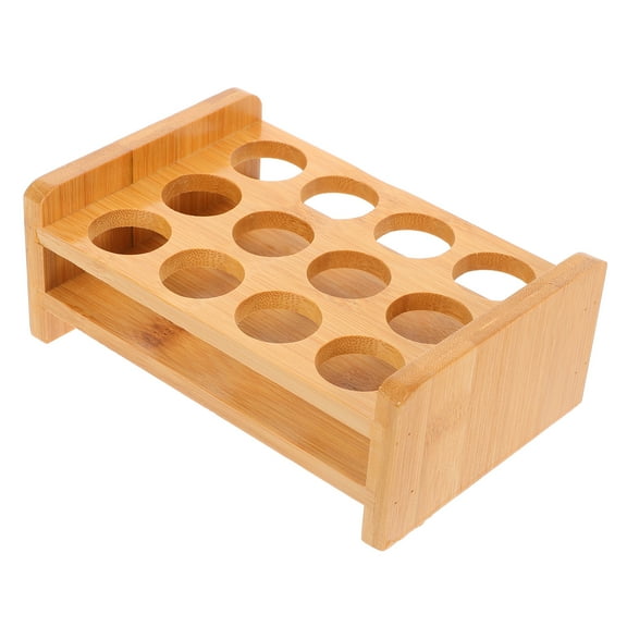 Bamboo Wine Glass Holder Wine Rack Tray Bar Glasses Holder Shot Holder Stand Glasses Rack