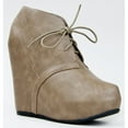 thumbnail image 1 of Bamboo Women Debrah-01 boots, Taupe CRP, 6, 1 of 3