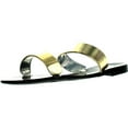 thumbnail image 1 of Bamboo Womens Dalia-02 Double Band Fashion Jelly Sandals, 1 of 4