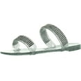 thumbnail image 1 of Bamboo Womens Dalia-03 Double Band Jelly Sandals, 1 of 4