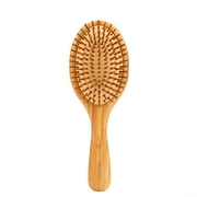 Bamboo Wooden Hair Brush Massage Comb Scalp Air Cushion Comb Anti-Static