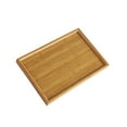 thumbnail image 1 of Bamboos Wood Rectangular Tea Tray Solid Wooden  Tray Tea Cups Trays Stand Tray For Kitchen Party Tea Bar Storage Tray Tableware, 1 of 9