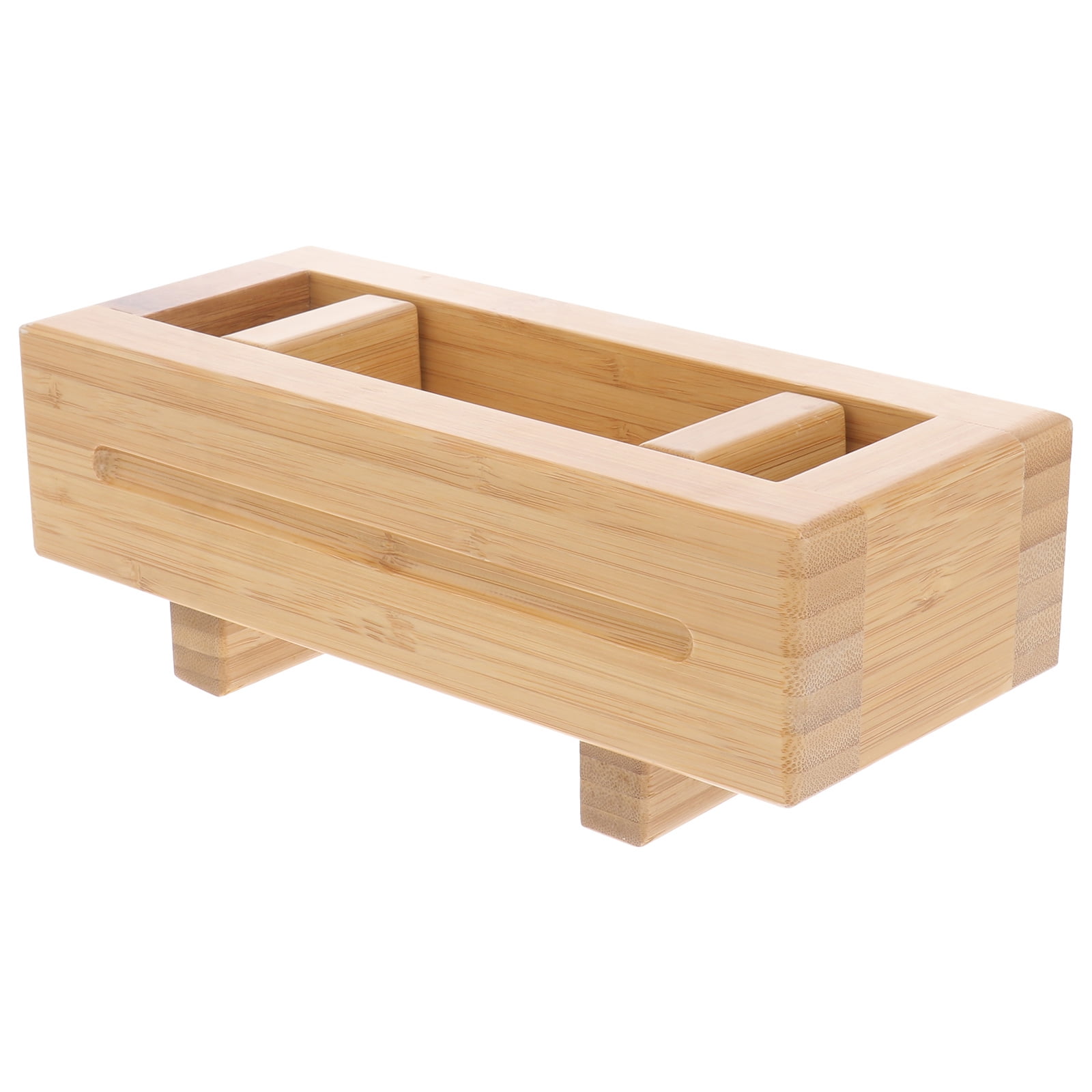 Bamboo Wooden Rectangular Sushi Press Mold Box Sushi Making Kit DIY