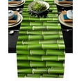 thumbnail image 1 of Bamboo Zen Chinese Style Modern Table Runner Holiday Party Decoration Wedding Tablecloth Dining Table Accessory, 1 of 6