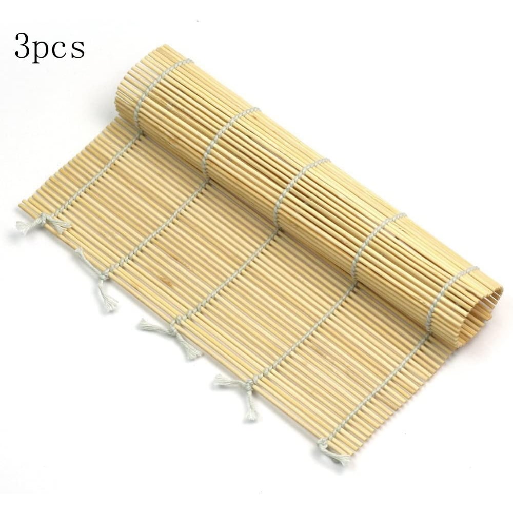 Bamboo makisu (Sushi rolling mat/24X24) PC – True World Foods DC