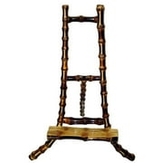 Bamboo54 1826 Bamboo Root Easel Burnt