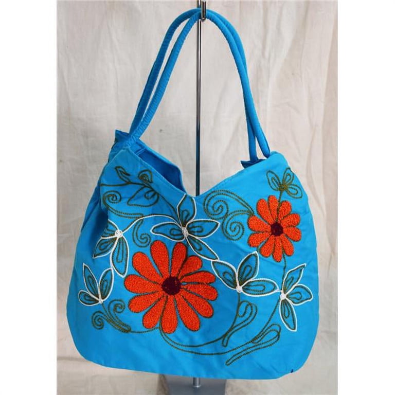 Bamboo54 4186 Embroidered Hobo Bag - Walmart.com display picture 3