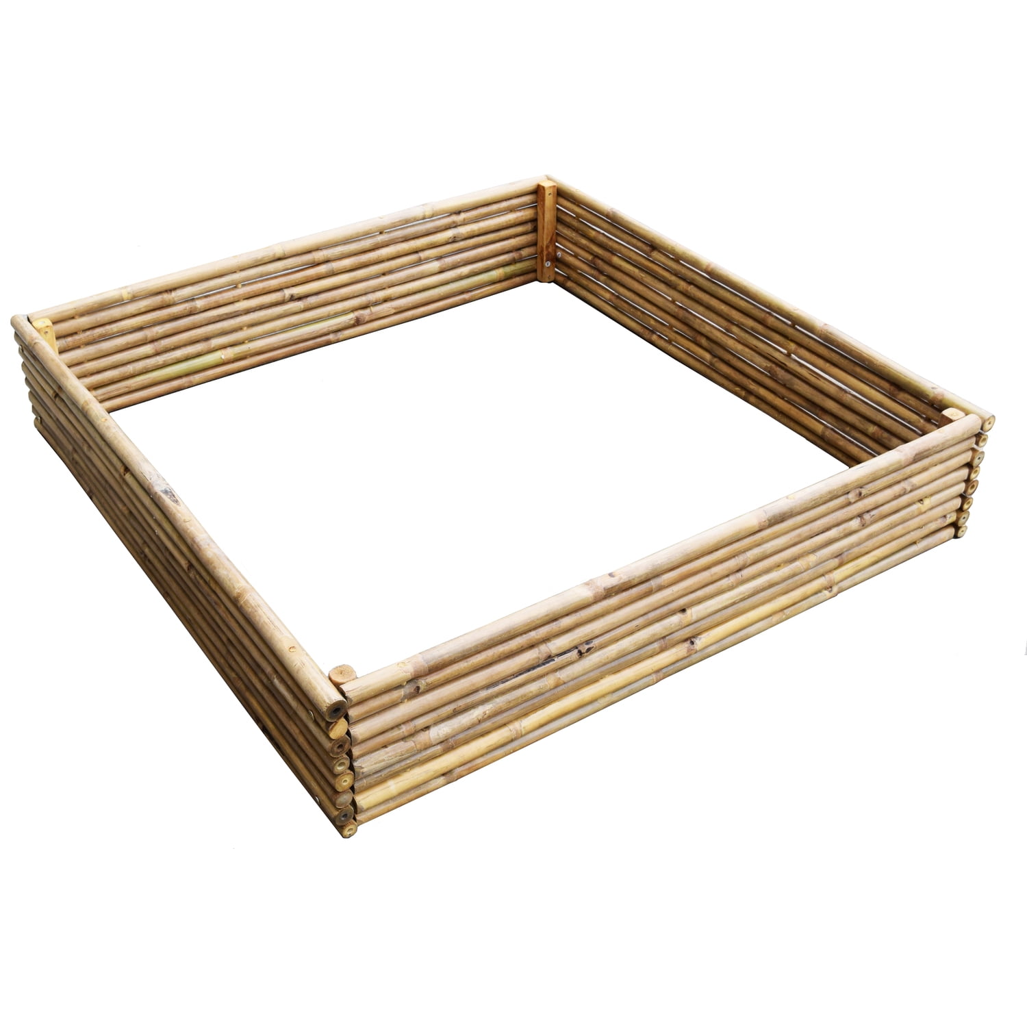Bamboo54 58102 Raised Horizontal Garden Planter - Square