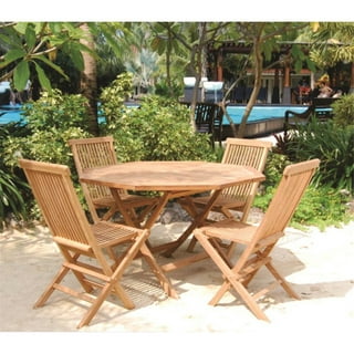 International Caravan Royal Tahiti Marin 5-Piece Patio Dining Set International Caravan Royal Tahiti Marin 5-Piece Patio Dining Set