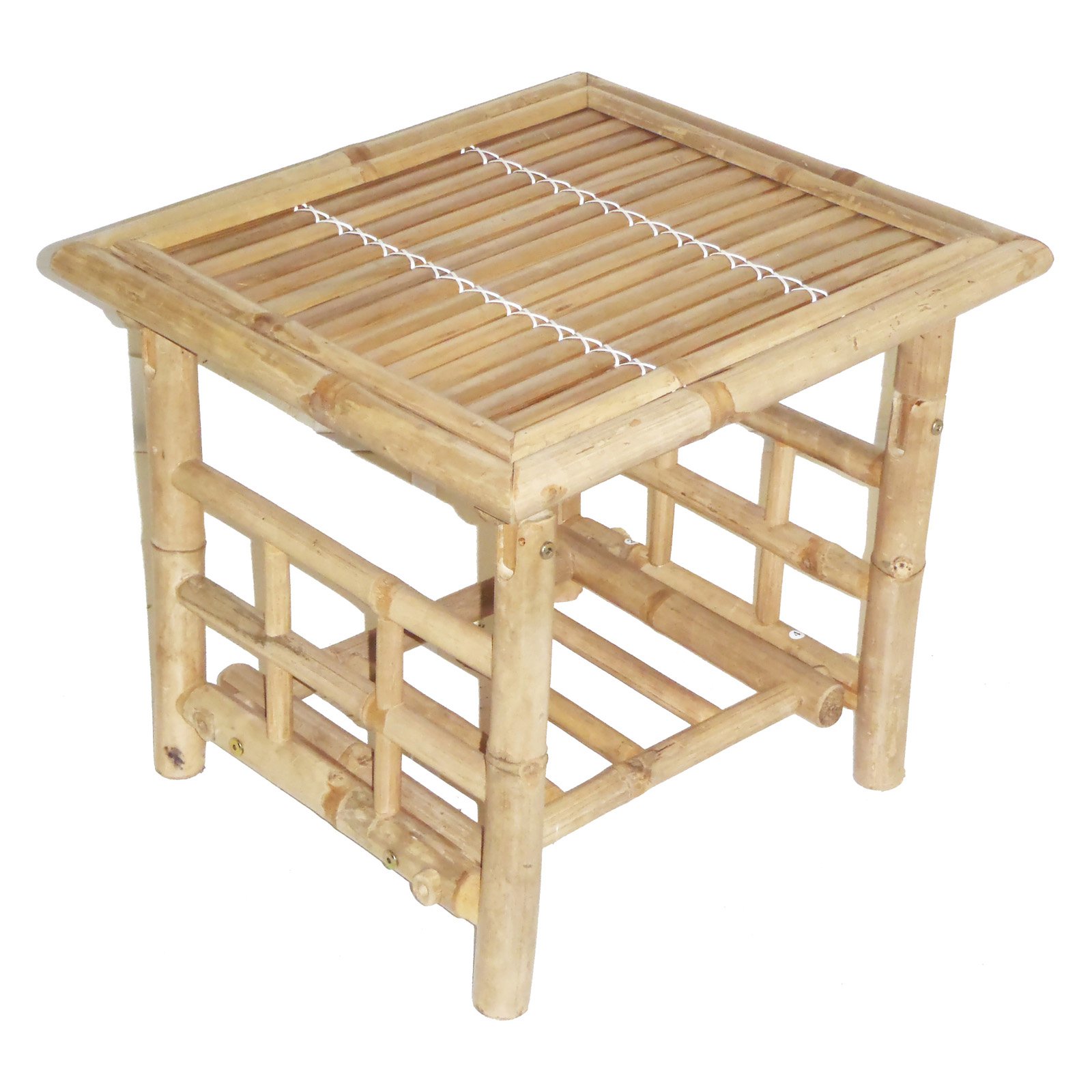 Bamboo54 Wood Square Patio End Table