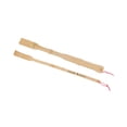 thumbnail image 1 of BambooMN 1 Pieces 17" Inch Handled Bamboo Shoehorn Plus 1 Free Travel Size Back Scratcher, 1 of 9