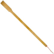 BambooMN 16.5 Inch Traditional Thin Travel Size Bamboo Wooden Back Scratcher Body Relaxation Massager Set for Itching Relief, 10 Units