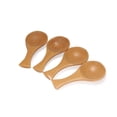thumbnail image 1 of BambooMN 3.5" Small Solid Bamboo Round Scoop, 100 Units, 1 of 5