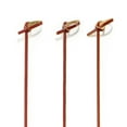 thumbnail image 1 of BambooMN 4.5" Bamboo Tea Knotted Knot Skewers Picks for Cocktails and Hors' D'oeuvres Party Supplies, 100 Pieces, 1 of 9