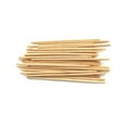 thumbnail image 1 of BambooMN 6mm Semi-Point Candy Apple Bamboo Skewers - 10" (25cm) - 1,000 Pieces, 1 of 9