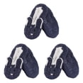thumbnail image 1 of BambooMN Adult Super Soft Warm Cozy Animal Slippers Blue Rabbit, Small 3 Pairs, 1 of 5