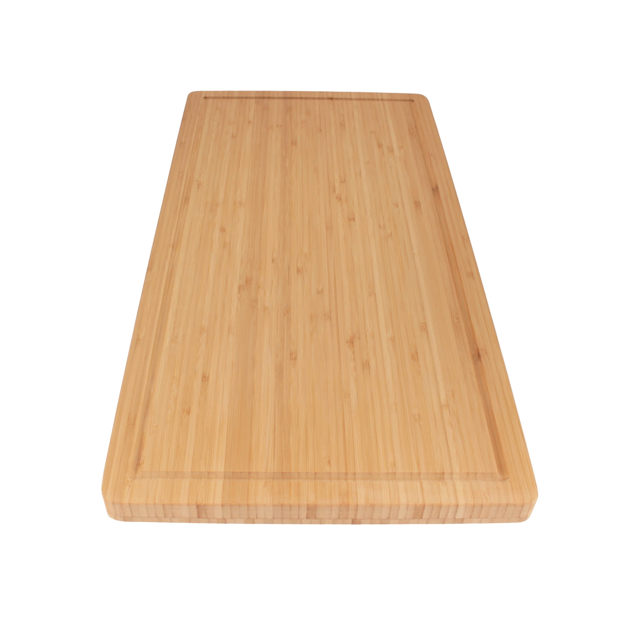 BambooMN Bamboo Burner Cover Cutting Board for Viking Cooktops, New Vertical Cut, Large, Extra Long (23"x11.78"x0.75")