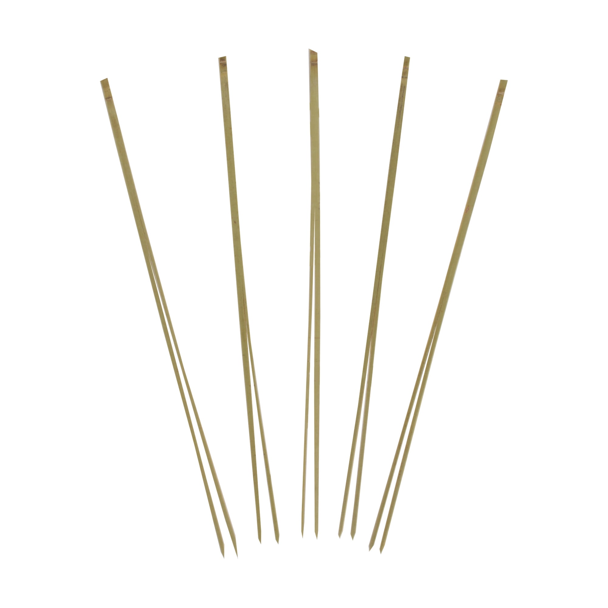 BambooMN 3.5 (9cm) Medium Steak Marking Bamboo Paddle Picks - 100 Pcs