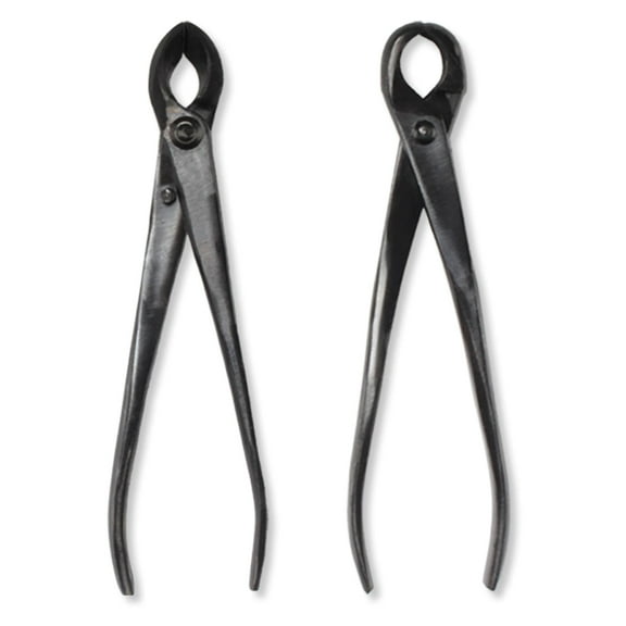 BambooMN Bonsai Tool Kit - 8" Concave Cutter & 8" Knob Cutter - 3 Sets