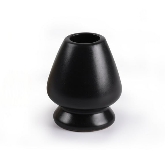 BambooMN Brand - Matcha Tea Whisk Holder for Home - Black