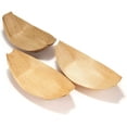 thumbnail image 1 of BambooMN Brand - Premium Bamboo Leaf Boats - 7.3" x 3.7" - 100 Pieces, 1 of 5