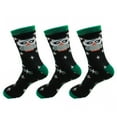 thumbnail image 1 of BambooMN Women's Christmas Double Layer Socks - 02 Owl - Regular - 3 Pairs, 1 of 3