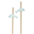 thumbnail image 1 of BambooMN Decorative Fish Cocktail Fruit Sandwich Bamboo Picks Skewers for Catered Events, Holiday's, Restaurants or Buffets Party Supplies - 4.7" (12cm) - 100 pcs, 1 of 5