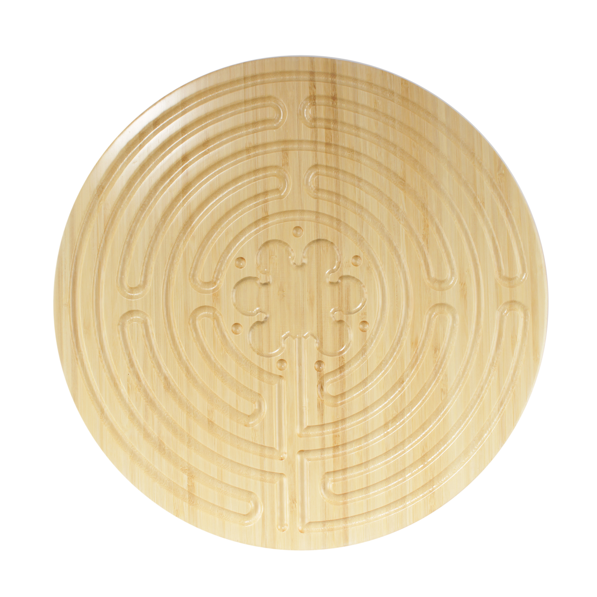 BambooMN Finger Labyrinth for Meditation and Prayer - Natural Chartres ...
