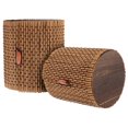 thumbnail image 1 of BambooMN Granulated Bamboo Charcoal Odor Absorber Bag in Decorative 4" Brown Cylinder, 4 Sets, 1 of 7