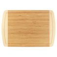 thumbnail image 1 of BambooMN Bamboo Two-Toned Cutting Board - 17.25" x 11.75" x 0.75" - Grooved/Flat - 10 Units, 1 of 6