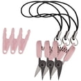 thumbnail image 1 of JubileeYarn Snippy Portable Keychain Stainless Steel Scissors - Sugar Pink - 3 Scissors, 1 of 6
