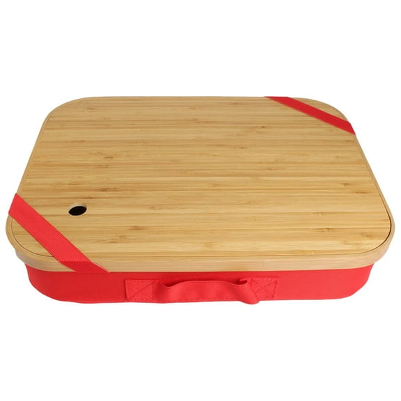 BambooMN Lap Storage Desks - Red - 4 Units