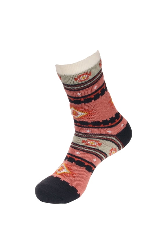 Men's Cabin Double Layer Thick Soft Warm Fuzzy Comfy Home Socks - Style 04 - Extra Large - 1 Pair