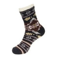 thumbnail image 1 of BambooMN Men's Cabin Double Layer Thick Soft Warm Fuzzy Comfy Home Socks - Style 05 - 1 Pair, 1 of 7