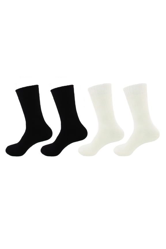 Men's Extra Thick Rayon from Bamboo Fiber Socks - Assortment 99 - 4prs
