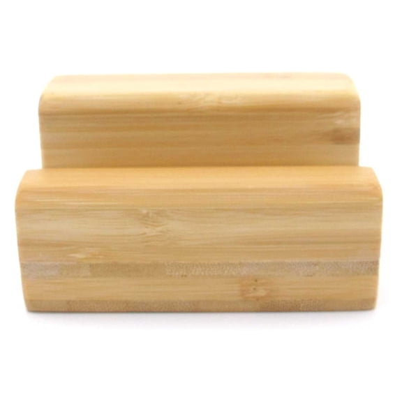 BambooMN Multipurpose Bamboo Stand for Finger Labyrinth, Pictures and Plaques, Natural 1 Piece