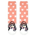 thumbnail image 1 of BambooMN Penguin Socks for Women, Fuzzy Cozy Animal Crew Socks, Warm Gifts, 2 Pairs, 1 of 6