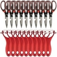 thumbnail image 1 of BambooMN Premium 5-in-1 Stainless Steel Kitchen Shears with Peeler Set - 10 Sets, 1 of 7
