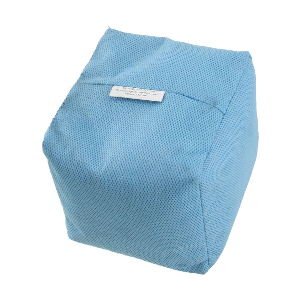 BambooMN Sky Blue Bamboo Charcoal Air Purifier Freshening Cube, 500 grams Bamboo Activated Carbon, 2 Pieces