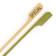 thumbnail image 1 of BambooMN Special Marking Bamboo Paddle Skewer Picks - 3.5" (8.9cm) - 1,000 Pieces, 1 of 5