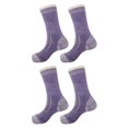 thumbnail image 1 of BambooMN Thick Wool Blend Socks - Assortment 07, Women's - 4 Pairs, 1 of 2