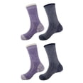 thumbnail image 1 of BambooMN Thick Wool Blend Socks - Assortment 09, Women's - 4 Pairs, 1 of 1
